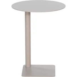 Spinder DESIGN "SUNNY 50", grau (silky taupe, silky taupe, silky taupe, silky taupe, silky taupe, silky taupe), B/H/T: 40cm x 50cm x 40cm, Tische, Beistelltisch, aus Stahl