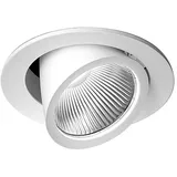 LTS Licht & Leuchten Einbaustrahler 40W 4430lm 35° weiß