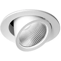 LTS Licht & Leuchten Einbaustrahler 40W 4430lm 35° weiß