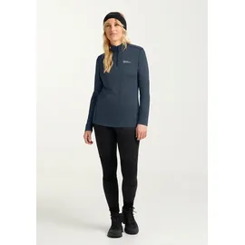Jack Wolfskin Damen Sky Thermal Hz Wander-Shirt, Midnight Sky, XXL EU