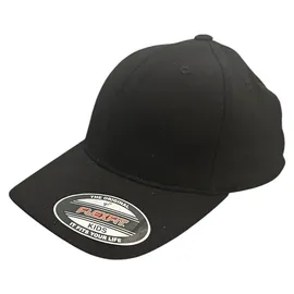 Flexfit Wooly Combed Cap schwarz S/M