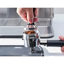 Solis Tamper 54 mm für 54 mm Siebträger, Barista Werkzeuge, Aluminium-Tamper