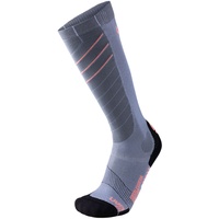 Uyn Superleggera Socken - Silver / Coral - EU