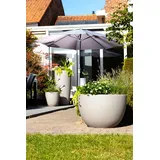 Beleuchteter Pflanztopf Shining Curvy Pot XM (Grey)