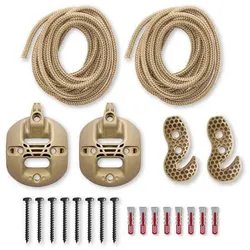 LA SIESTA CasaMount Fixing-Set für Hängematten, beige