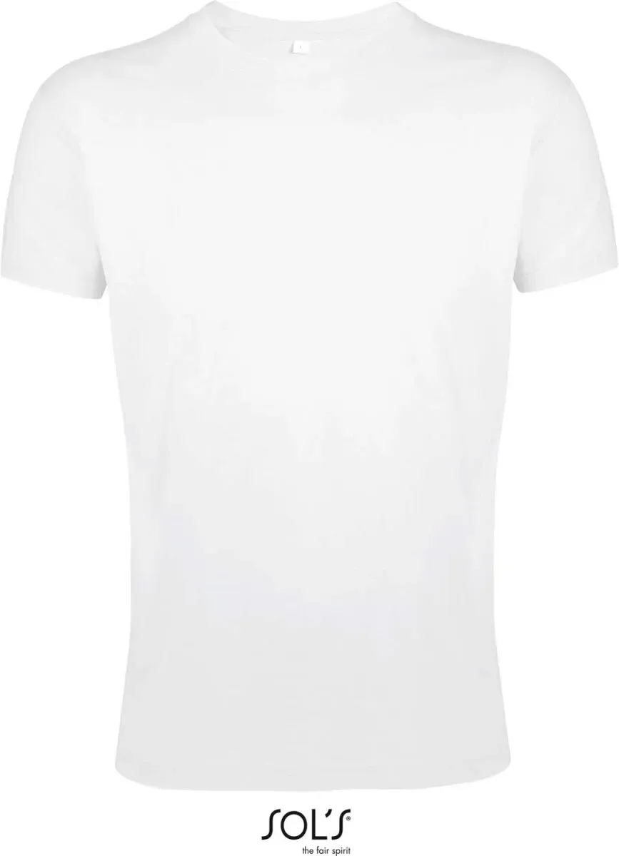 SOLS Herren Slim Fit T-Shirt 00553 white L