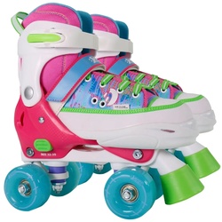 Rollschuhe Quad Style pink-bunt, 36 - 39