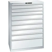 Lista Schubladenschrank 54x36E (BxTxH) 1023x725x1450mm KEY Lock R7035