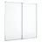 vidaXL Magnetisches Whiteboard Klappbar 80 x 80 cm Weiß