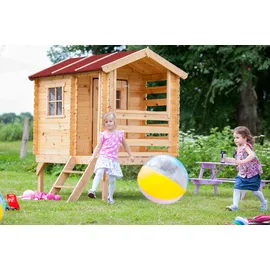 TIMBELA Spielhaus M501B Beige