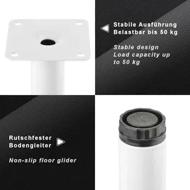 SOTech Möbelfuß LIMA 100 mm Ø 25 mm