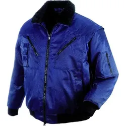 Piloten-Jacke OSLO 4174, marine, Größe 3XL - blau - XXXL