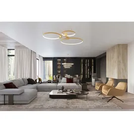 Sollux Lighting Deckenleuchte RIO 110 golden LED 3000K