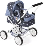 Bayer Chic 2000 CHIC2000 Puppenwagen Smarty, Sternchen, blau