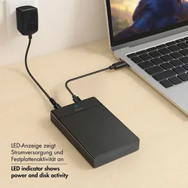 Logilink Festplattengehäuse UA0460 SATA HDD/SSD USB-C