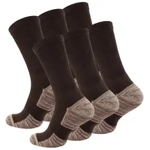 STARK SOUL Wandersocken 6 Paar Braun 35-38