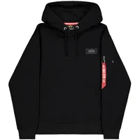 Alpha Industries Backprint Hoodie Mirror Camo schwarz 3XL