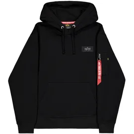 Alpha Industries Backprint Hoodie Mirror Camo schwarz 3XL