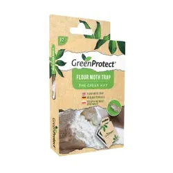 Green Protect Flour Moth Trap Mehlmottenfalle, Pheromonfalle GPFMT , 1 Packung = 2 Fallen