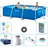 Rechteckiger Frame Pool - 300x200x75 Cm - 7-teilig  S81