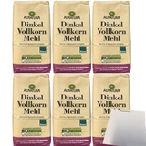 Alnatura Dinkel Volkorn Mehl 6er Pack 6x1kg Packung usy Block