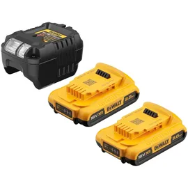 DeWalt DCB 1102 Akku Starter Set 18 V 2 Stück