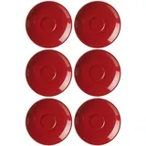 Ritzenhoff & Breker Doppio Espressountertassen 6er Set Rot