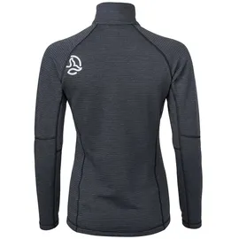 Ternua Momhill Fleece Mit Halbem Reißverschluss - Whales Grey - M