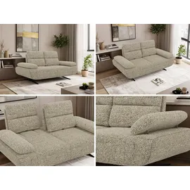 MKS 2-SITZER SOFA SORAE - Beige Stukture