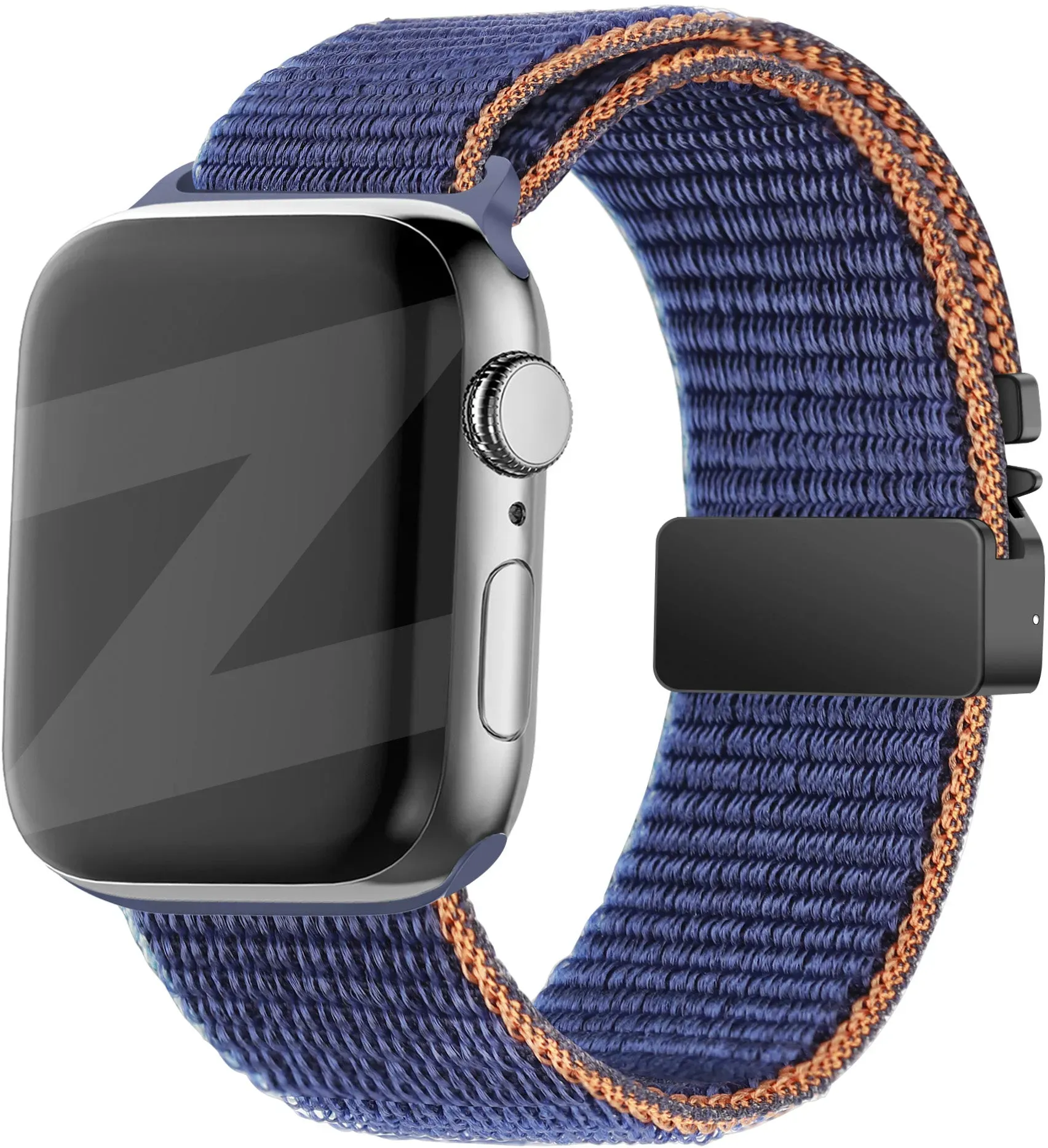 Bandz Apple Watch Ultra Armband Nylon 'Classic' für Apple Watch Ultra - Dunkelblau - Parachute-Verschluss