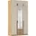 Rauch Wäscheschrank GAMMA 136 x 248 x 54 cm Beige/Grau