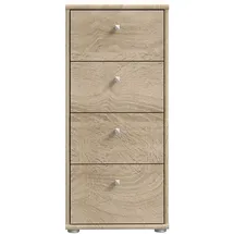 Forte Tempra 2 Kommode 38,6 x 85,5 x 34,8 cm Braun / Grau