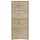 Forte Tempra 2 Kommode 38,6 x 85,5 x 34,8 cm Braun / Grau