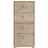 Forte Tempra 2 Kommode 38,6 x 85,5 x 34,8 cm Braun / Grau