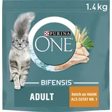 Purina One Katzenfutter Adult reich an Huhn 1,4 kg  Katzenfutter