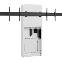Hagor CON-Line® W Dual 55 - 65" Medienstele Boden-Wand-Montage