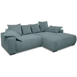 filippo Ecksofa Mio Stoff Blau Hellblau