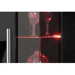 LED Glaskantenbeleuchtung PLACES OF STYLE, bunt, L:6,3cm, Lampen