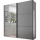 STAUD Schwebetürenschrank Includo 225 x 222 x 68 cm Grau