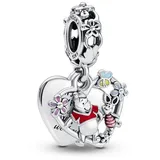 Pandora Disney Winnie Puuh & Ferkel Doppelter Charm-Anhänger 792214C01 Anhänger