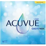 Acuvue Johnson & Johnson Acuvue Oasys Max 1-Day Multifocal (90er Packung) Tageslinsen (-2.75 dpt, Addition Low (0.75-1.25) & BC 8.4) mit UV-Schutz