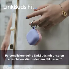 Sony LinkBuds Fit Hülle Aschpink