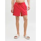 JACK & JONES Badeshorts JPSTMAUI NORREBRO SWIM SHORTS Rot S
