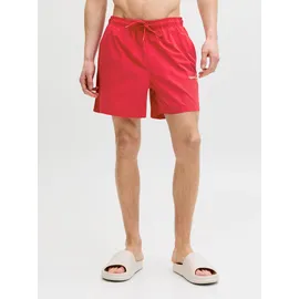 JACK & JONES Badeshorts JPSTMAUI NORREBRO SWIM SHORTS Rot S
