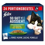 FELIX SGWEA in Gelee Geschmacksvielfalt mit Gemüse 24x85g