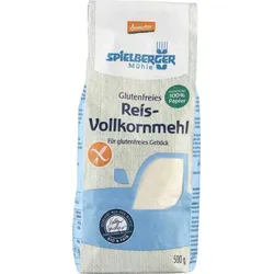 Spielberger Reis-Vollkornmehl demeter glutenfrei 500g