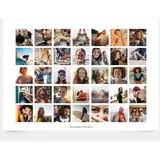 Fotocollage "Life is short" auf Poster