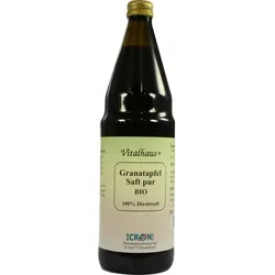 Granatapfel Saft Pur Bio Vitalhaus 750 ML