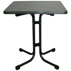 FH Furniture FH Tisch Bistro Mainz klappbar 70x70cm Anthrazit