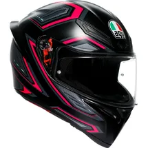 AGV K1 S Sling, Integralhelm - Matt Schwarz/Grau/Pink - L